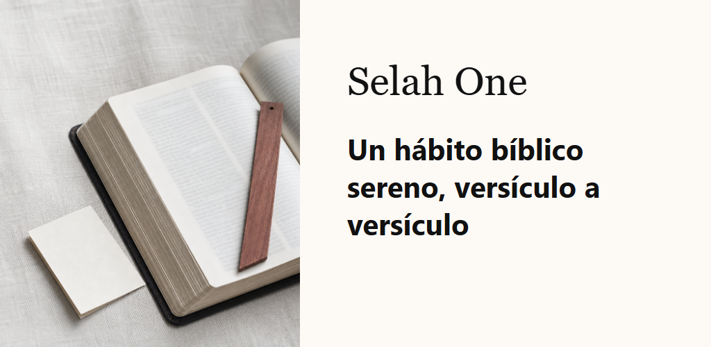 Un hábito bíblico sereno, versículo a versículo